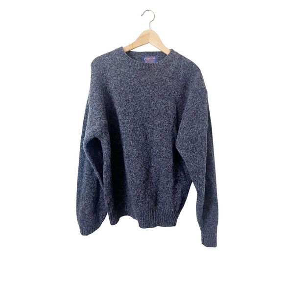 Pendleton Men's Crewneck Sweater - Blue - Picture 1 of 4